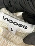 Vigoss Stripes Ivory Pullover Sweater Size L - photo 7