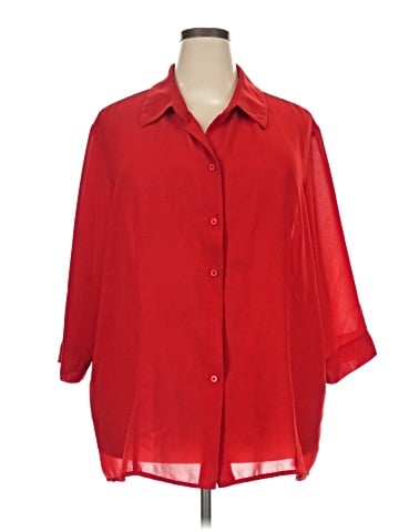 Avenue 3/4 Sleeve Button-Down Shirt (view 1)