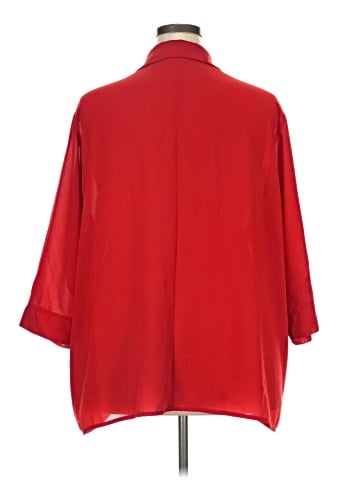 Avenue 3/4 Sleeve Button-Down Shirt (view 2)