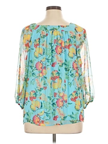 LC Lauren Conrad 3/4 Sleeve Blouse (view 2)