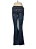 Express Jeans Hearts Blue Jeans Size 4S - photo 2