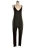 Sen Solid Brown Jumpsuit Size Sm (1) - photo 1