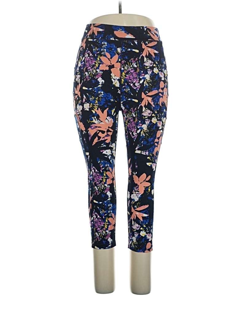 Pre-owned Pop Fit Active Pants In Blue