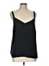 Lilly Pulitzer 100% Polyester Black Sleeveless Blouse Size L - photo 1