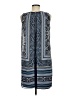 AB Studio 100% Polyester Paisley Blue Casual Dress Size 6 - photo 2