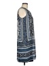 AB Studio 100% Polyester Paisley Blue Casual Dress Size 6 - photo 4