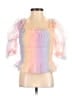 Unbranded Pink Short Sleeve Blouse Size XS (estimated) - photo 1