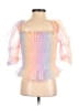 Unbranded Pink Short Sleeve Blouse Size XS (estimated) - photo 2