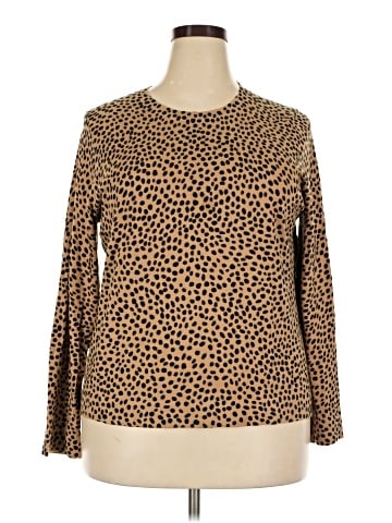 J.Crew Factory Store Long Sleeve Blouse (view 1)