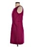 Milly Solid Burgundy Cocktail Dress Size 4 - photo 5