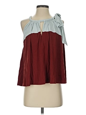 Pilcro and the Letterpress Sleeveless Blouse (view 1)