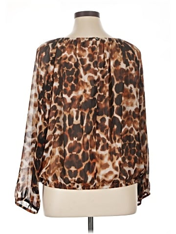 Calvin Klein Long Sleeve Blouse (view 2)