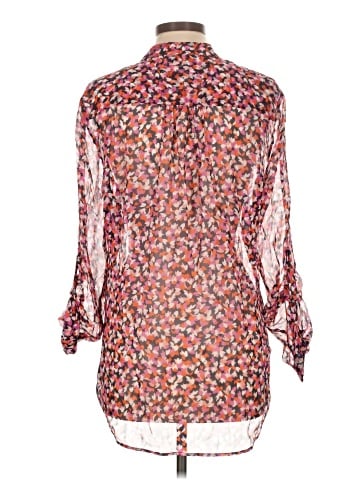 Diane von Furstenberg 3/4 Sleeve Silk Top (view 2)