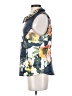 Unbranded Floral Blue Vest Size S (estimated) - photo 5
