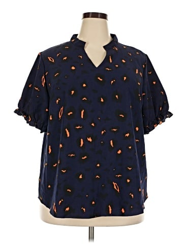 Unbranded Short Sleeve Blouse (view 1)