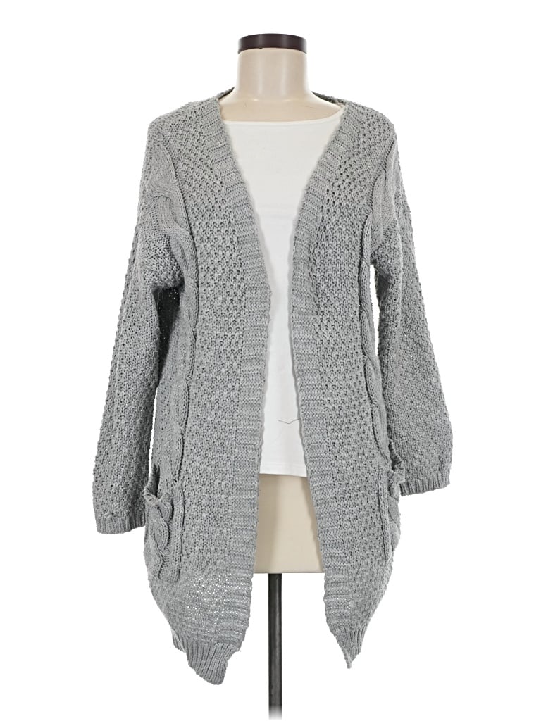 Pre-owned Dreamers Cardigan Sweater In Gray
