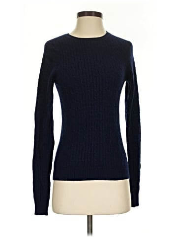 Marina Luna Cashmere Pullover Sweater (view 1)