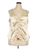 H&M 100% Polyester Ivory Sleeveless Blouse Size XXL - photo 1