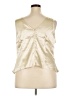 H&M 100% Polyester Ivory Sleeveless Blouse Size XXL - photo 2