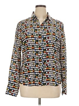 Assorted Brands Long Sleeve Silk Top