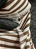 Unbranded Stripes Ivory Shorts Size L - photo 3