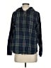 L.L.Bean 100% Cotton Plaid Blue Jacket Size S - photo 1
