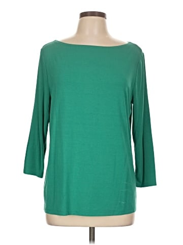 Ann Taylor Factory 3/4 Sleeve Top (view 1)