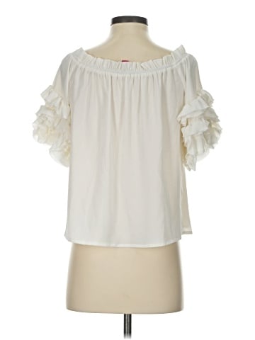 Vince Camuto Short Sleeve Blouse (view 2)