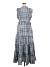 Max Studio Checkered-gingham Blue Casual Dress Size XL - photo 2