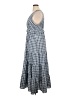 Max Studio Checkered-gingham Blue Casual Dress Size XL - photo 5