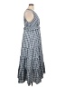 Max Studio Checkered-gingham Blue Casual Dress Size XL - photo 4