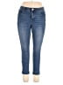 Wit & Wisdom Solid Blue Jeans Size 14 - photo 1