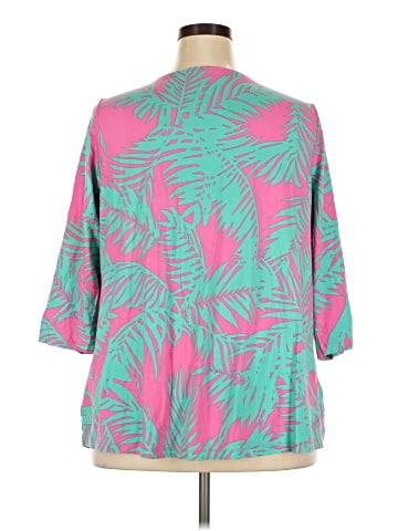 Belle By Kim Gravel 3/4 Sleeve Blouse (view 2)