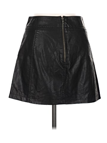 Free People Faux Leather Skirt (view 2)