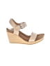 Sofft 100% Leather Tan Wedges Size 9 - photo 1