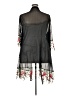 Unbranded Black Kimono Size 4X - photo 2