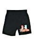 Disney Pixar 100% Polyester Graphic Black Athletic Shorts Size 6 - photo 1