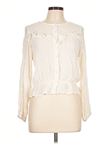 American Eagle Outfitters Long Sleeve Blouse (view 1)