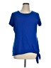 Apt. 9 Blue Short Sleeve Top Size XL - photo 1