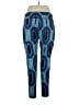 Danskin Now Print Blue Active Pants Size XL - photo 2