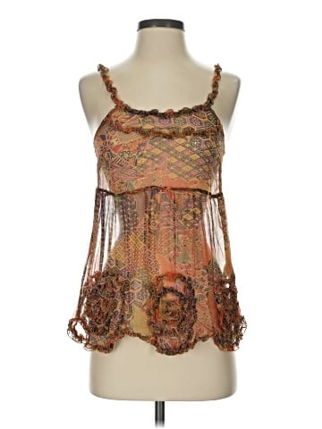 French Connection Sleeveless Silk Top (view 1)