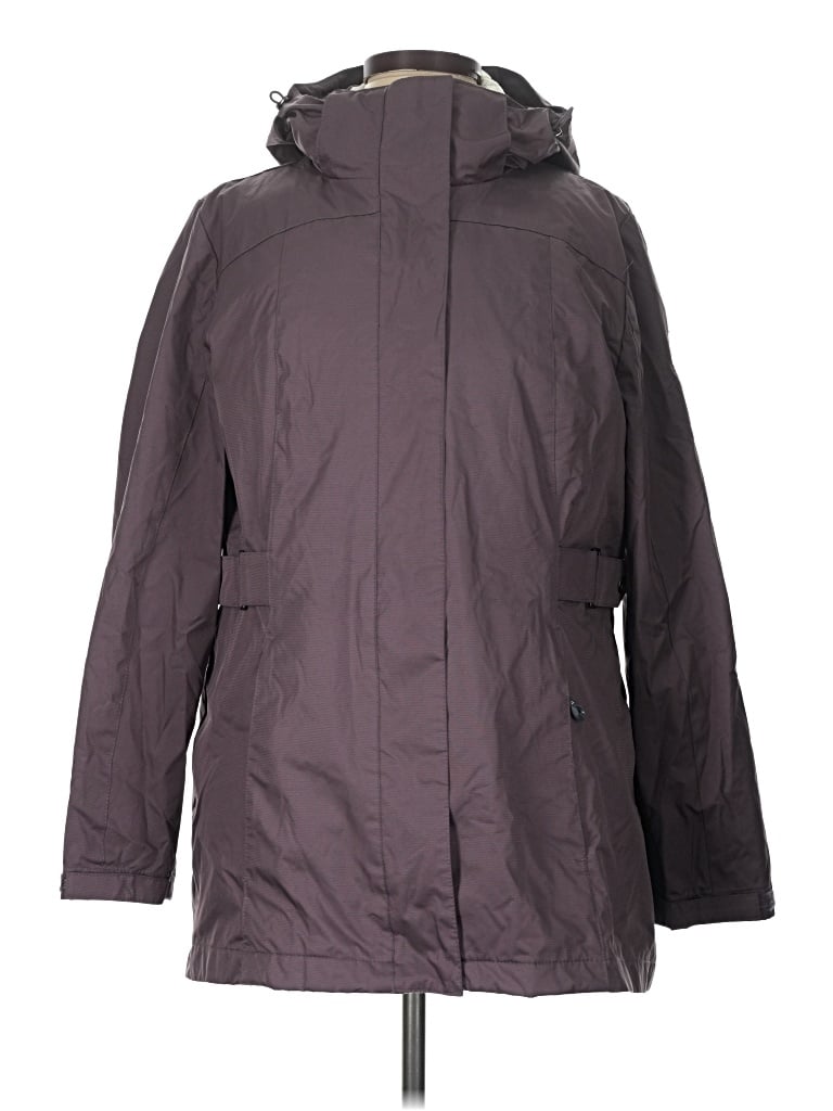 Pre-owned Gerry Raincoat In Purple