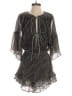 The Impeccable Pig Metallic Silver Romper Size S - photo 1
