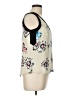 Anne Klein 100% Polyester Ivory Sleeveless Blouse Size 10 - photo 4