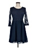 Alya 100% Polyester Blue Cocktail Dress Size M - photo 1