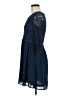 Alya 100% Polyester Blue Cocktail Dress Size M - photo 5