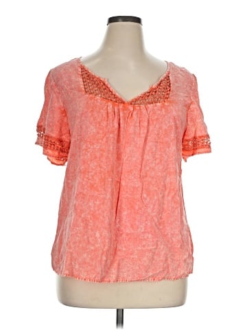 One World Short Sleeve Blouse (view 1)