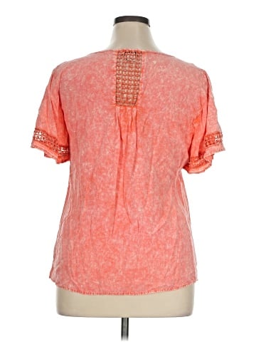 One World Short Sleeve Blouse (view 2)