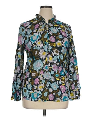 Talbots Outlet Long Sleeve Blouse (view 1)