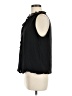 Max Studio 100% Polyester Black Sleeveless Blouse Size M - photo 5